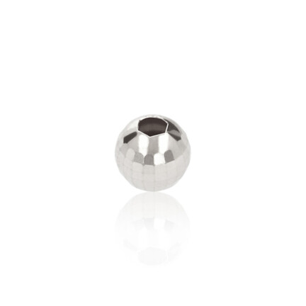 TWO-HOLE D-CUT DISCO BEAD